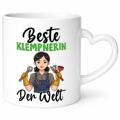 Beste Klempnerin | Klempnerinnen v2 Geschenkidee Humor Tasse