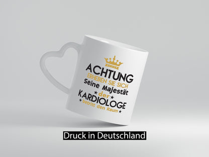 Seine Majestät Kardiologe | Kardiologie Geschenkidee Humor Tasse