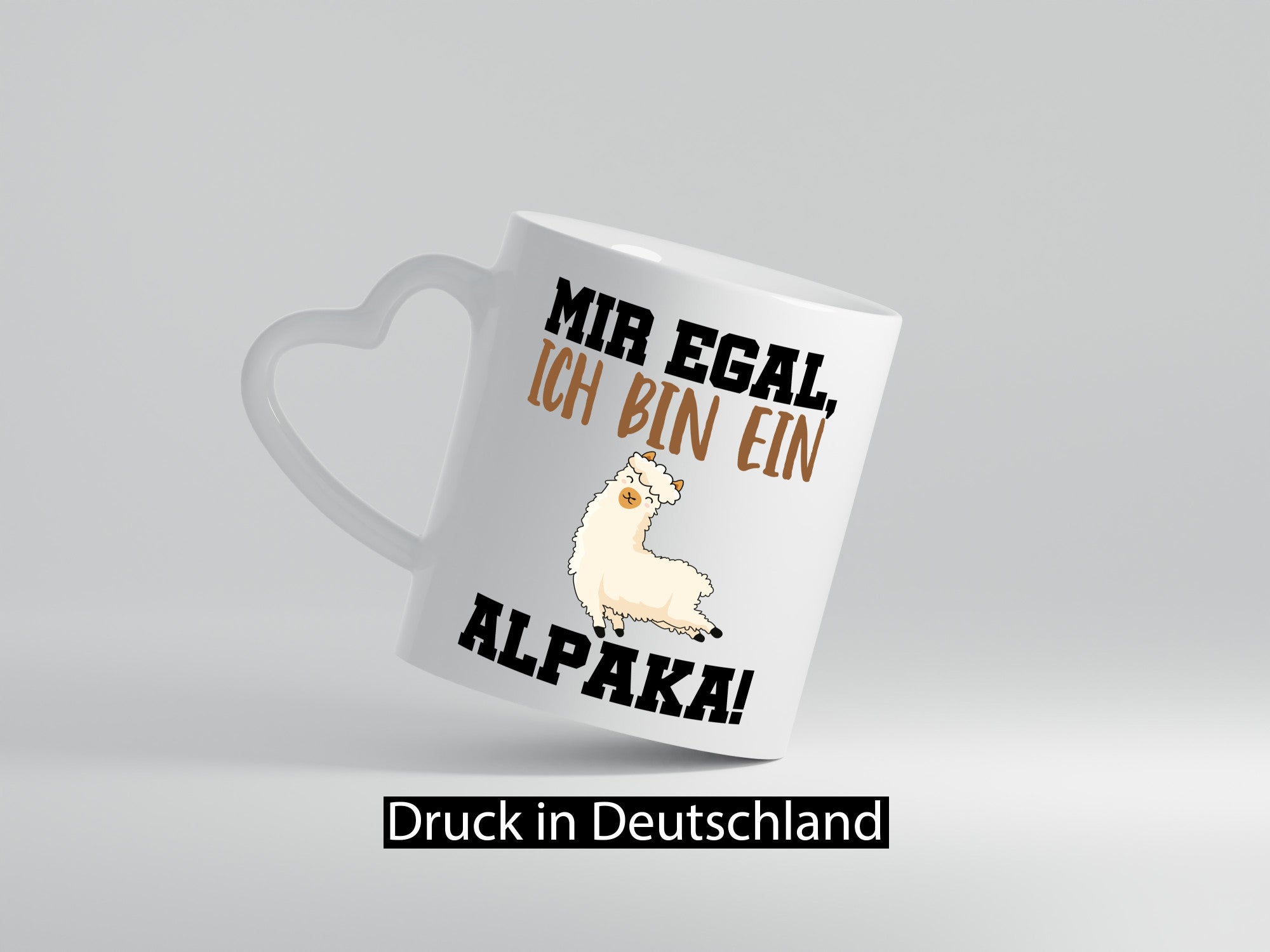 Ich bin ein Alpaka! Geschenk Humor Geschenkidee lustiger Spruch Tasse
