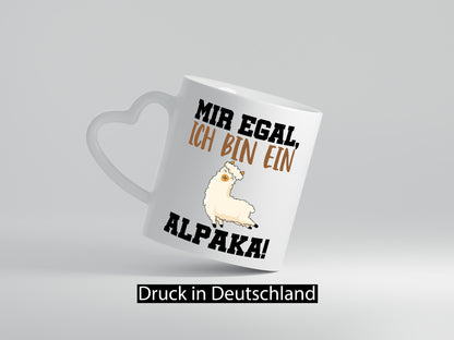 Ich bin ein Alpaka! Geschenk Humor Geschenkidee lustiger Spruch Tasse