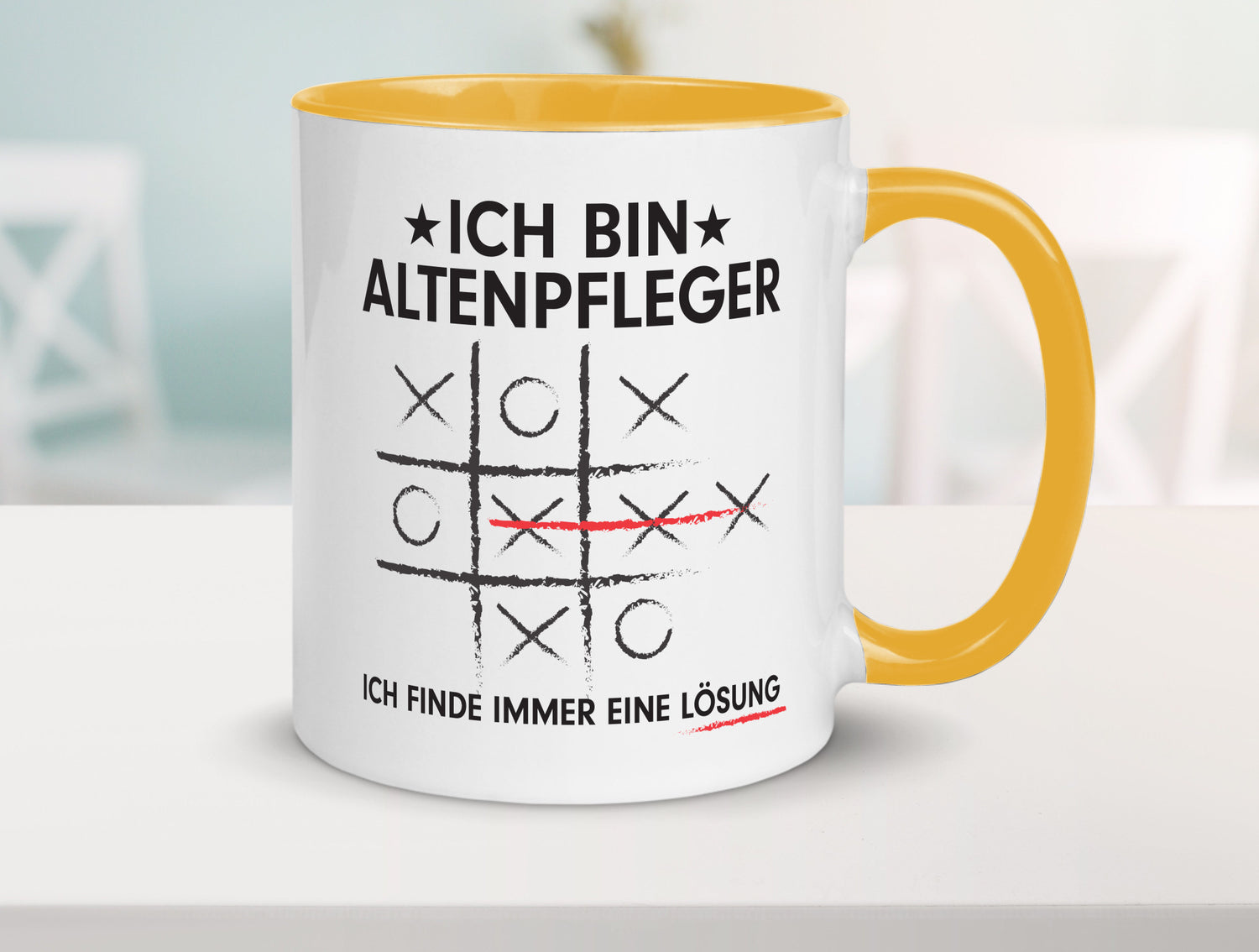 Lösung finden: Altenpfleger | Pflegepersonal v2 lustiger Spruch Geschenk Humor