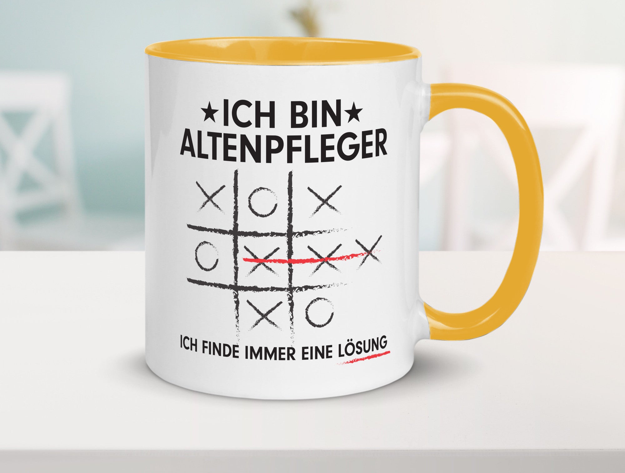 Lösung finden: Altenpfleger | Pflegepersonal v2 lustiger Spruch Geschenk Humor