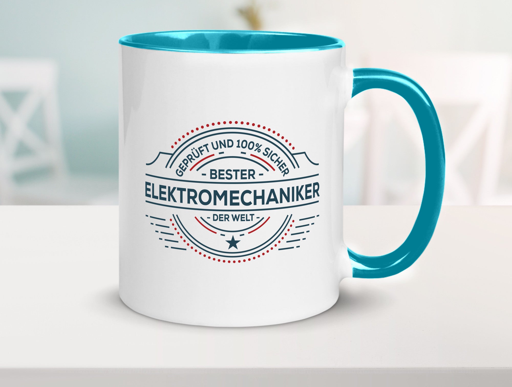 Geprüft und sicher: Elektromechaniker | Mechaniker Geschenk Humor Geschenkidee