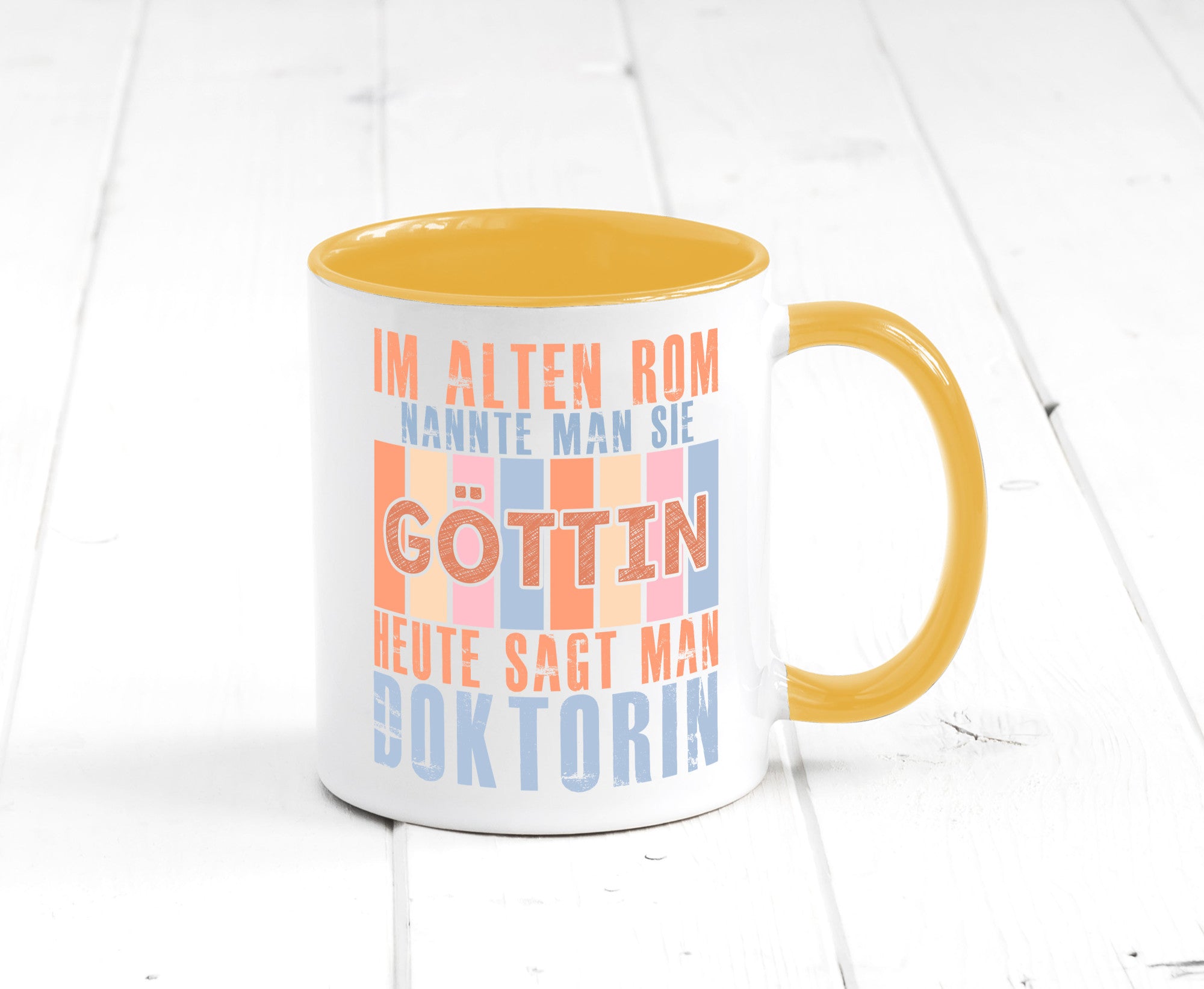 Heute sagt man: Doktorin | Doktorand Doktortitel Geschenk Humor Geschenkidee