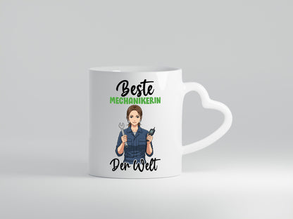 Beste Mechanikerin | KFZ v2 Humor Geschenkidee Tasse