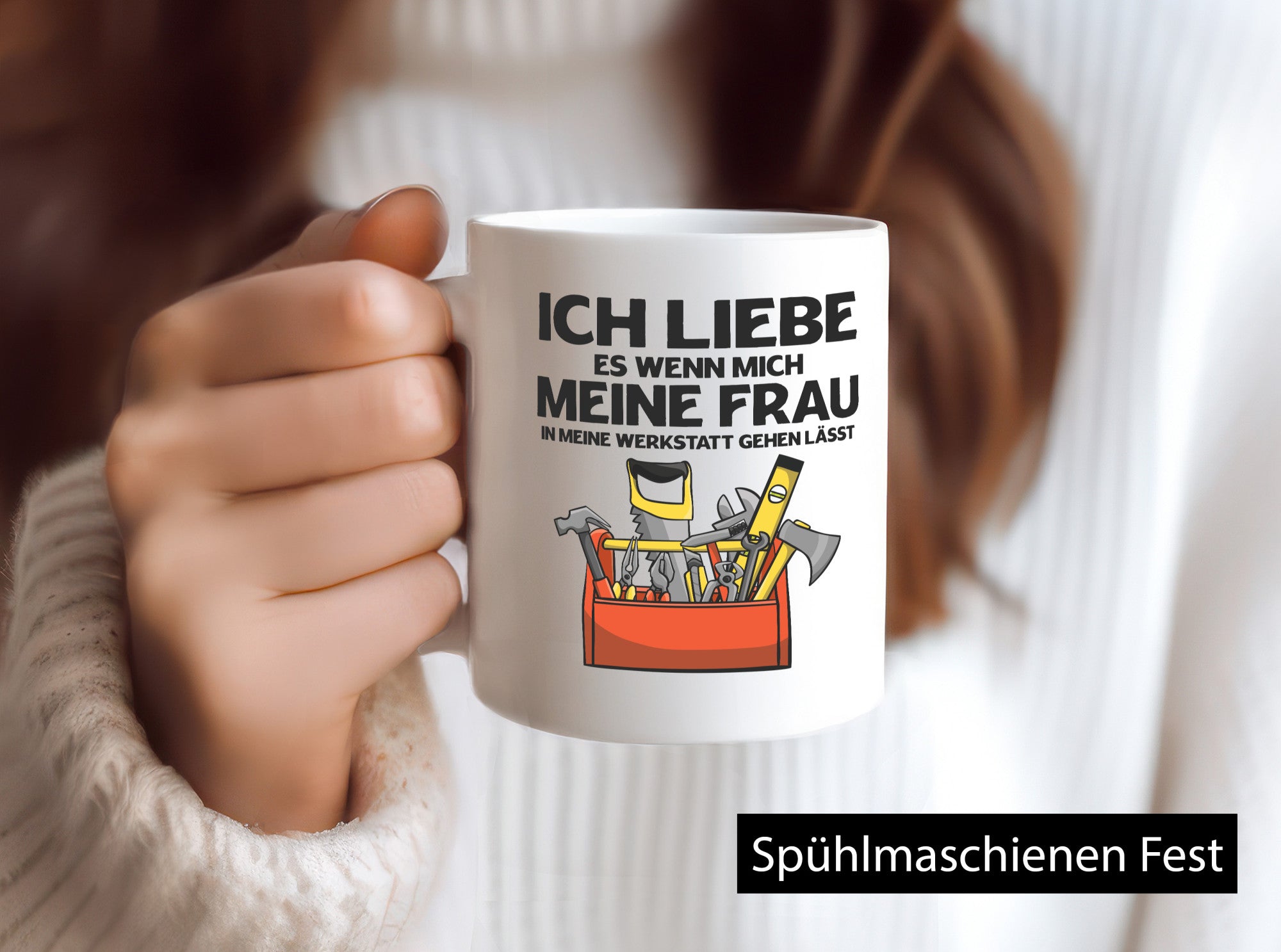 Ich liebe meine Frau | Werkstatt Werkzeug Handwerker v2 Geschenk Humor