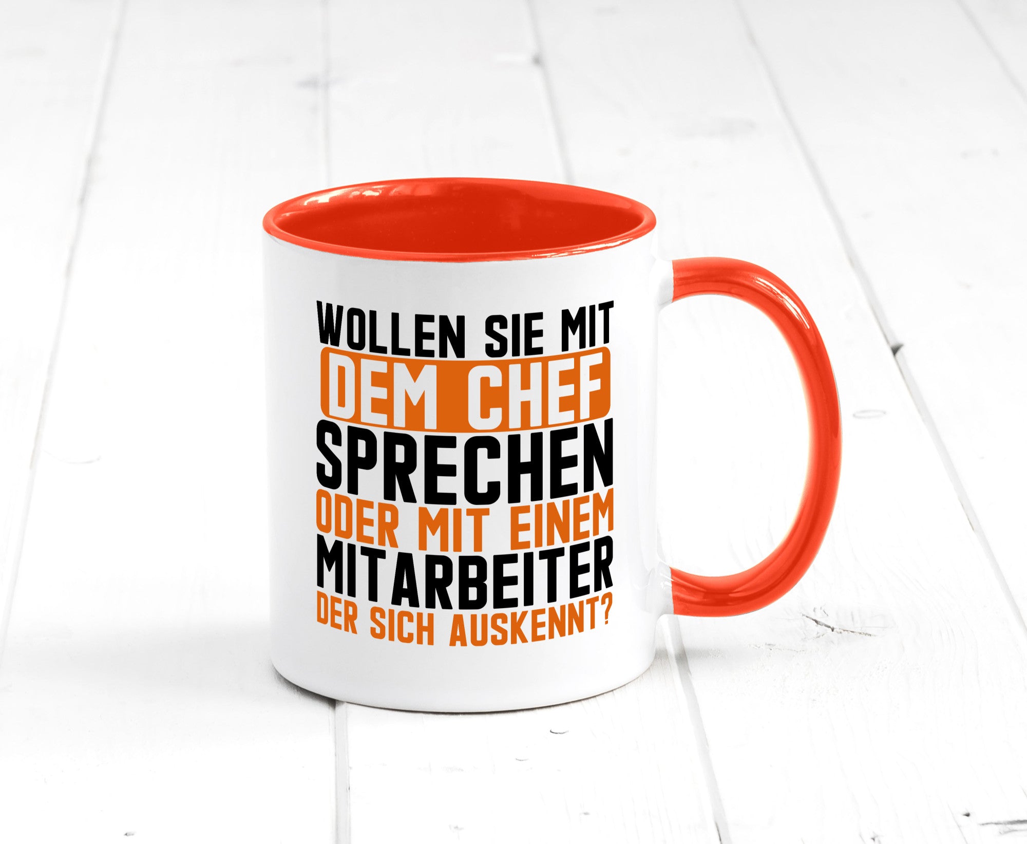Wollen sie mit dem Chef Sprechen | Mitarbeiter Humor Arbeit Kollegen Büro
