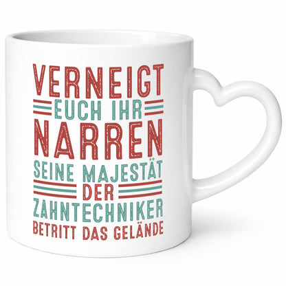 Verneigt euch: Zahntechniker | Zahnmedizin v2 lustiger Spruch Geschenk Humor
