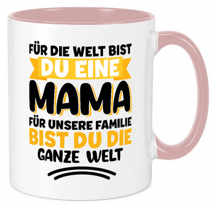 Beste mama der Welt vl4 Geschenkidee Familie Humor Tasse