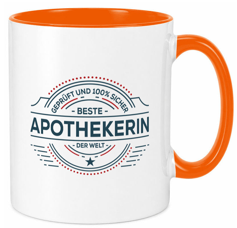 Geprüft und sicher: Apothekerin | Apotheke Pharmazie lustig Humor Geschenkidee