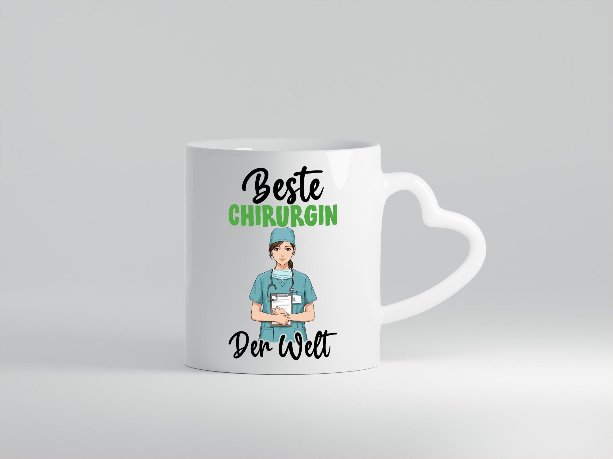 Beste Chirurgin | Chirurgie Krankenhaus v2 Humor Geschenkidee Tasse