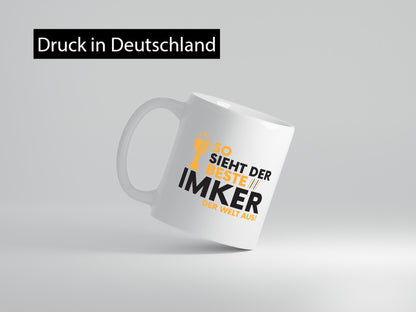 Der Weltbeste Imker | Imkerei lustiger Spruch Geschenk Humor Geschenkidee Tasse