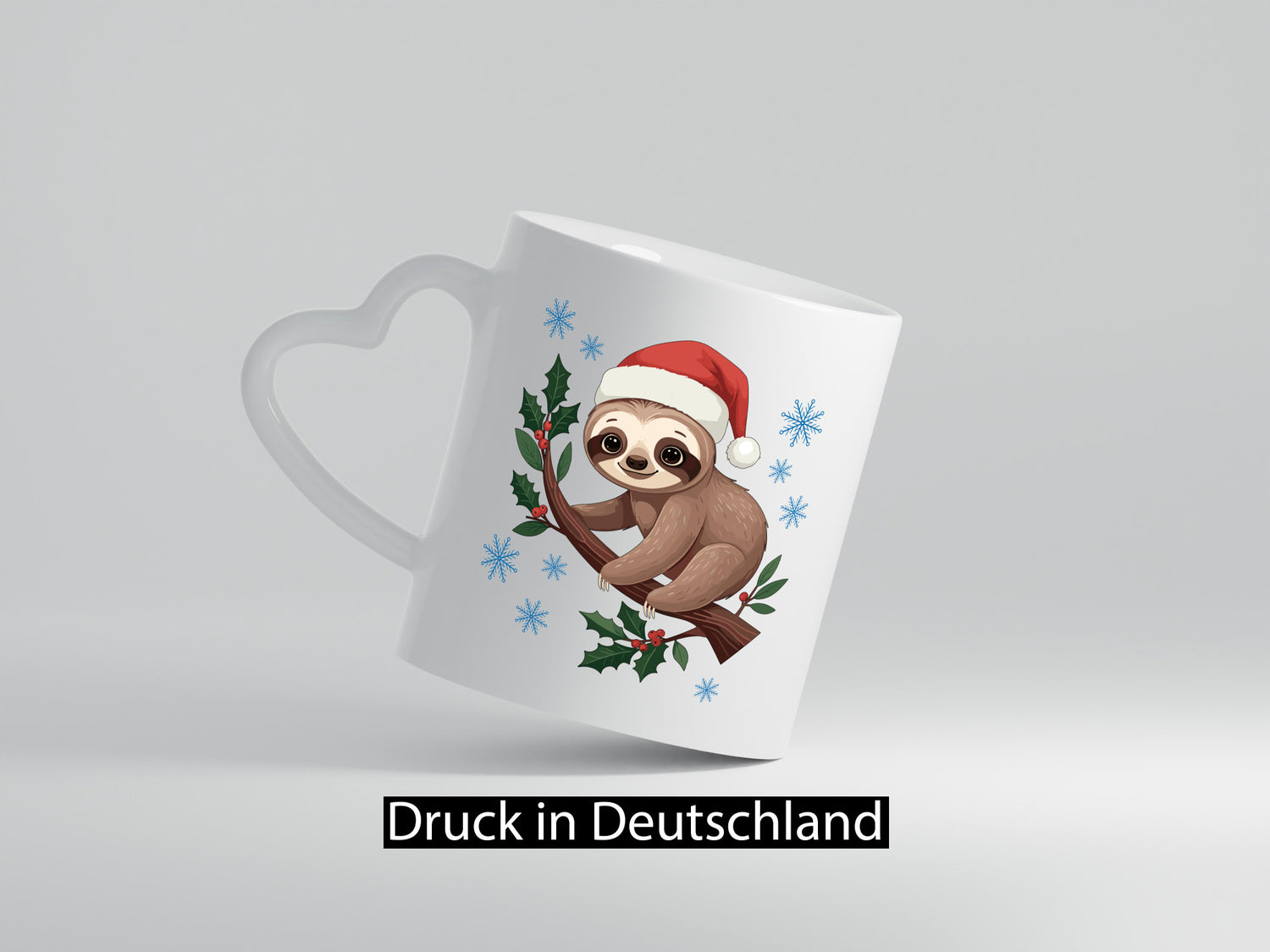 Faultier | Frohe Weihnachten Faul santa Geschenkidee Tierliebhaber Humor Tasse
