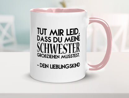 Lieblingskind | Eltern Schwester Kinder lustig Geschenk Humor Geschenkidee
