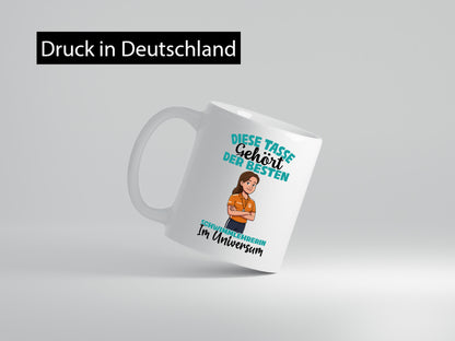 Im Universum: Schwimmlehrerin | schwimmen Lehrer lustig Humor Geschenkidee