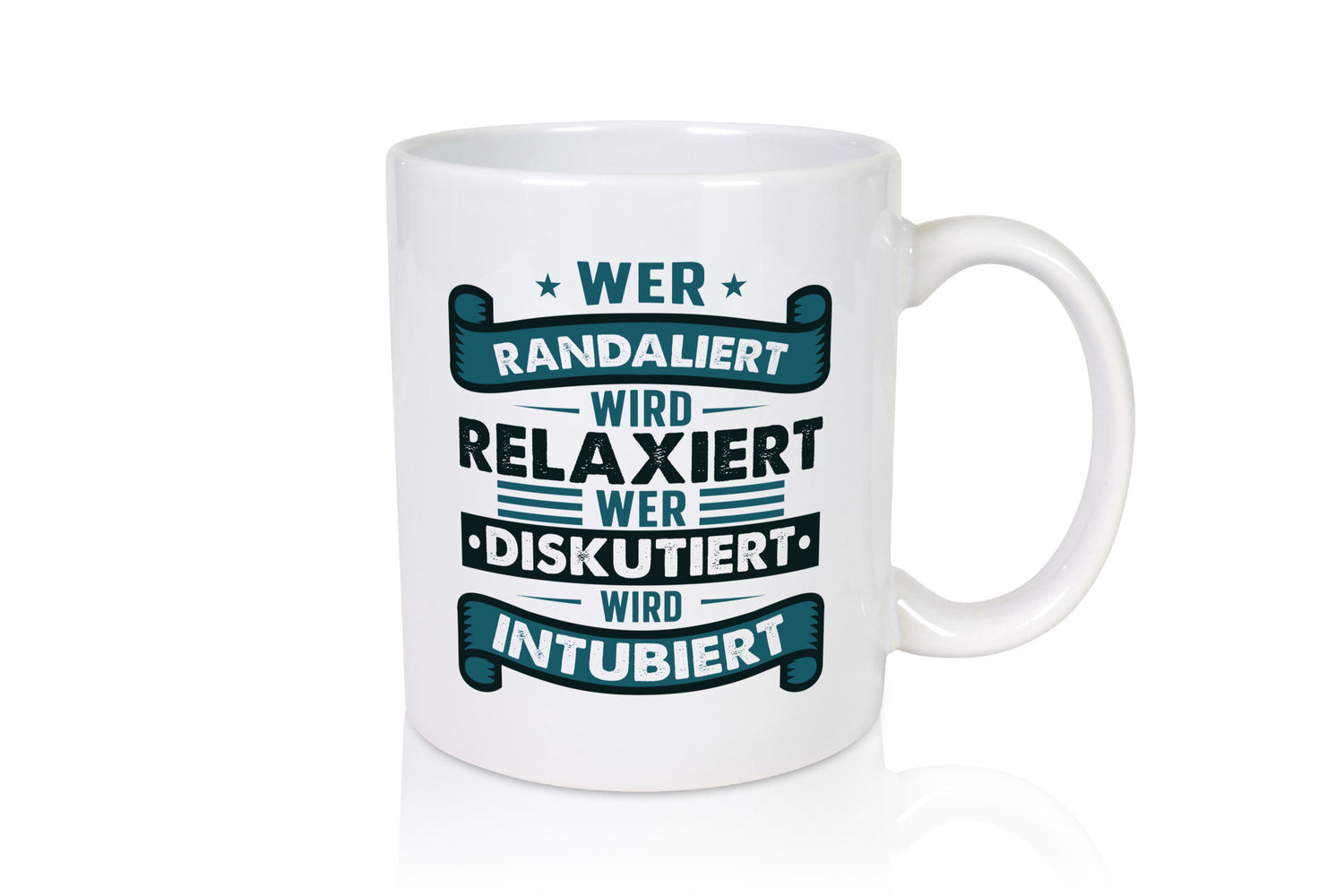 Randalierend, diskutierend, intubierend | Sterne Humor Tierliebhaber Geschenkidee