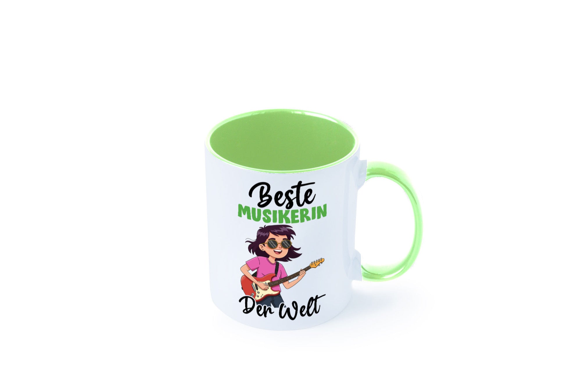 Beste Musikerin | Musik Musikantin v2 Geschenkidee Humor Tasse