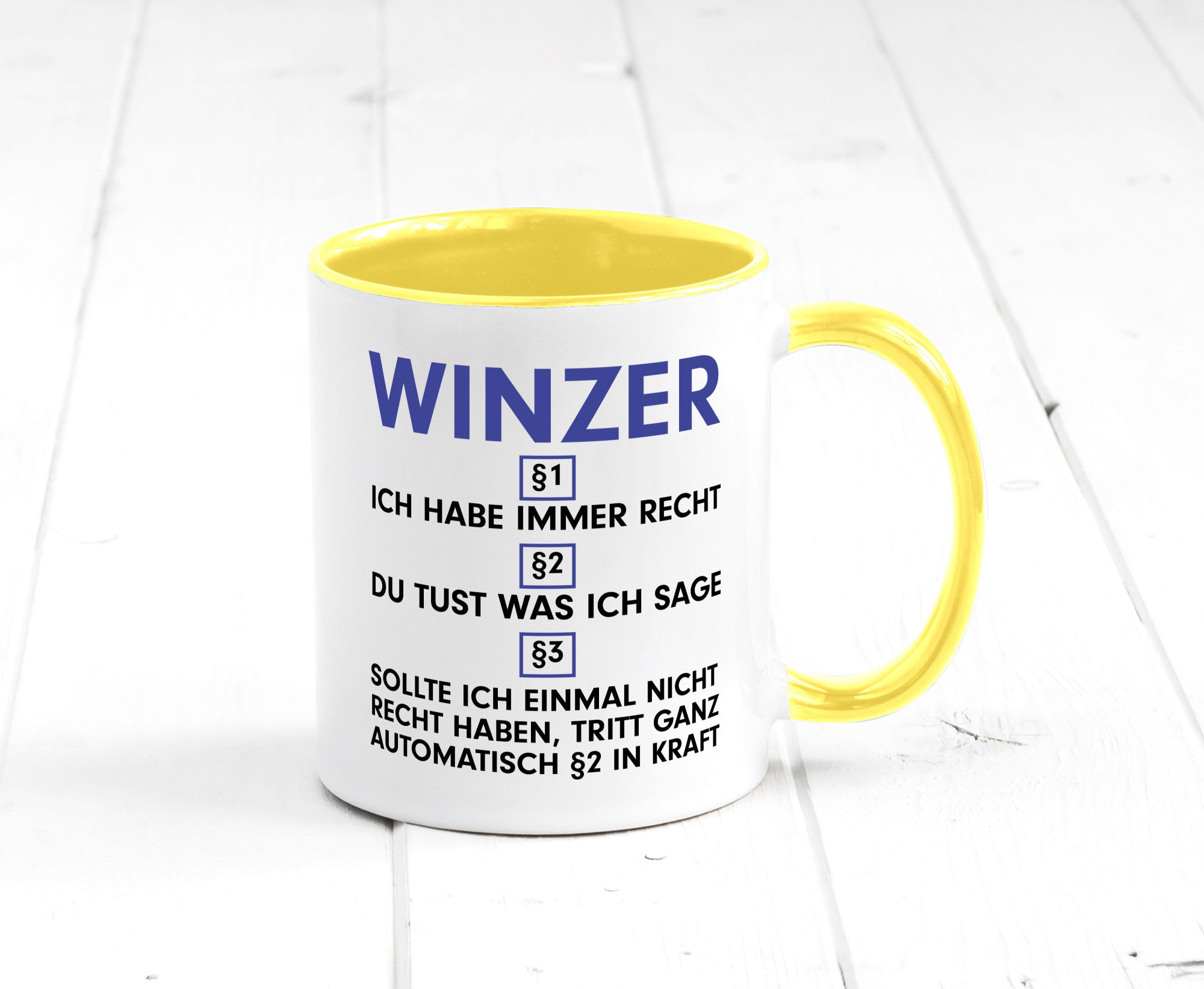 Ich habe immer Recht Winzer | Weinbauer Wein lustig Humor Geschenkidee Geschenk