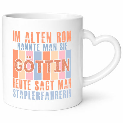 Heute sagt man: Staplerfahrerin | Gabelstapler lustiger Spruch Geschenk Humor