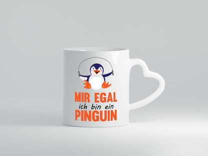 Mir egal ich bin ein Pinguin | lass mich in ruhe lustig Humor Geschenkidee
