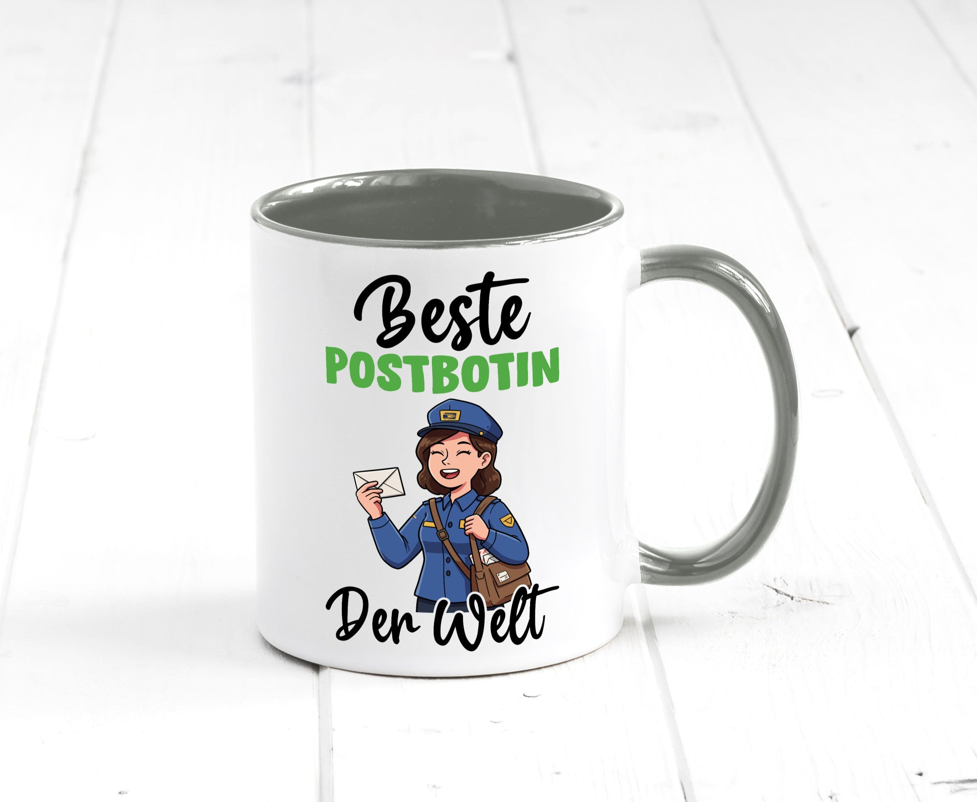 Beste Postbotin | Beruf Post Briefträger v2 lustig Arbeit Kollegen Büro