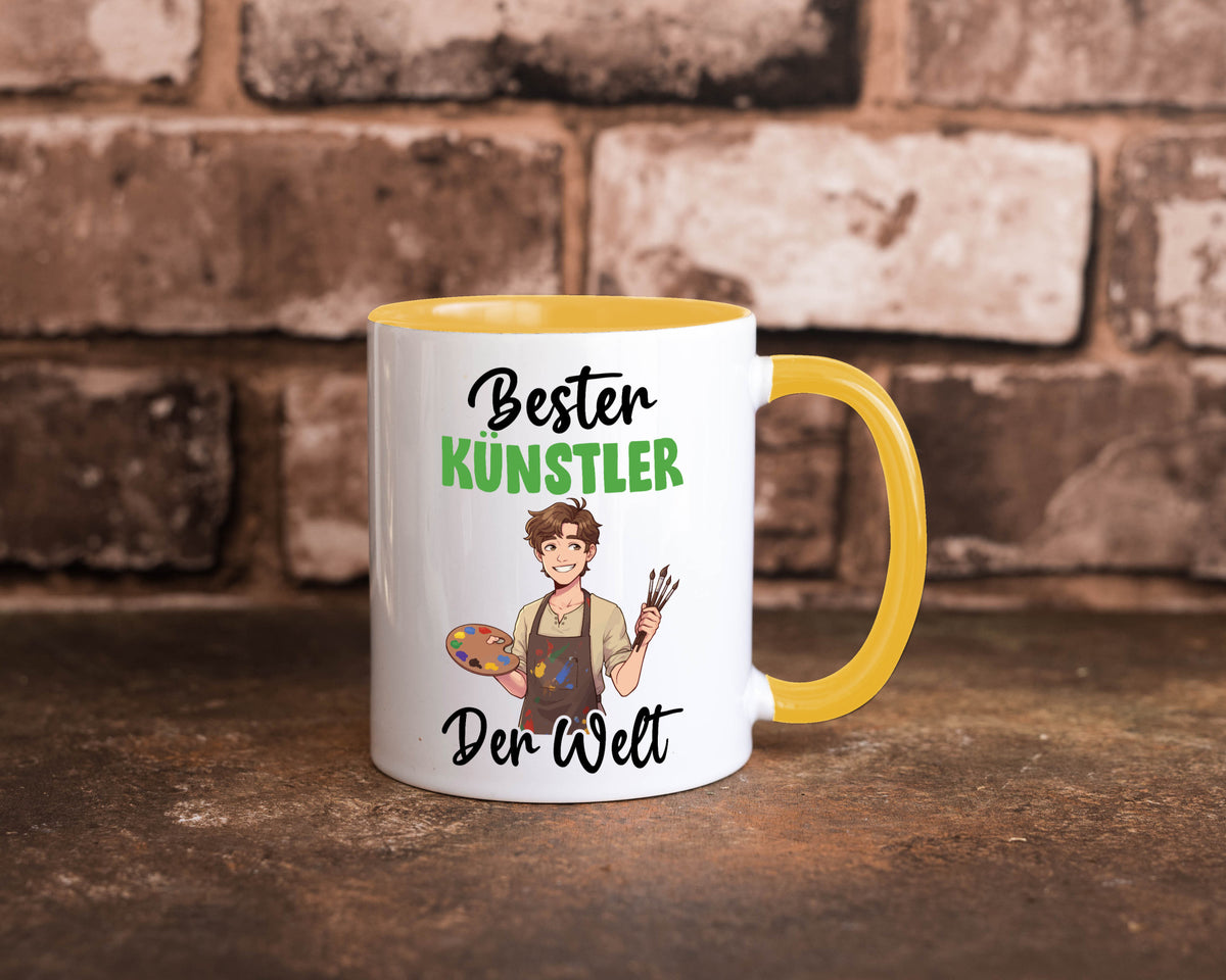 Bester Künstler | Kunst Geschenkidee Humor Tasse