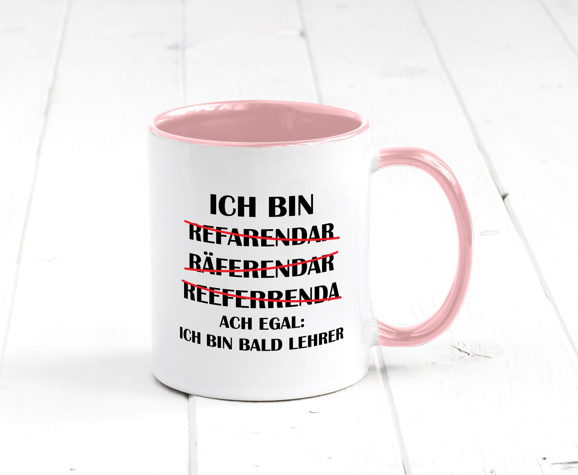 Ich bin bald Lehrer | Rechtschreibfehler lustig Humor Geschenkidee Geschenk