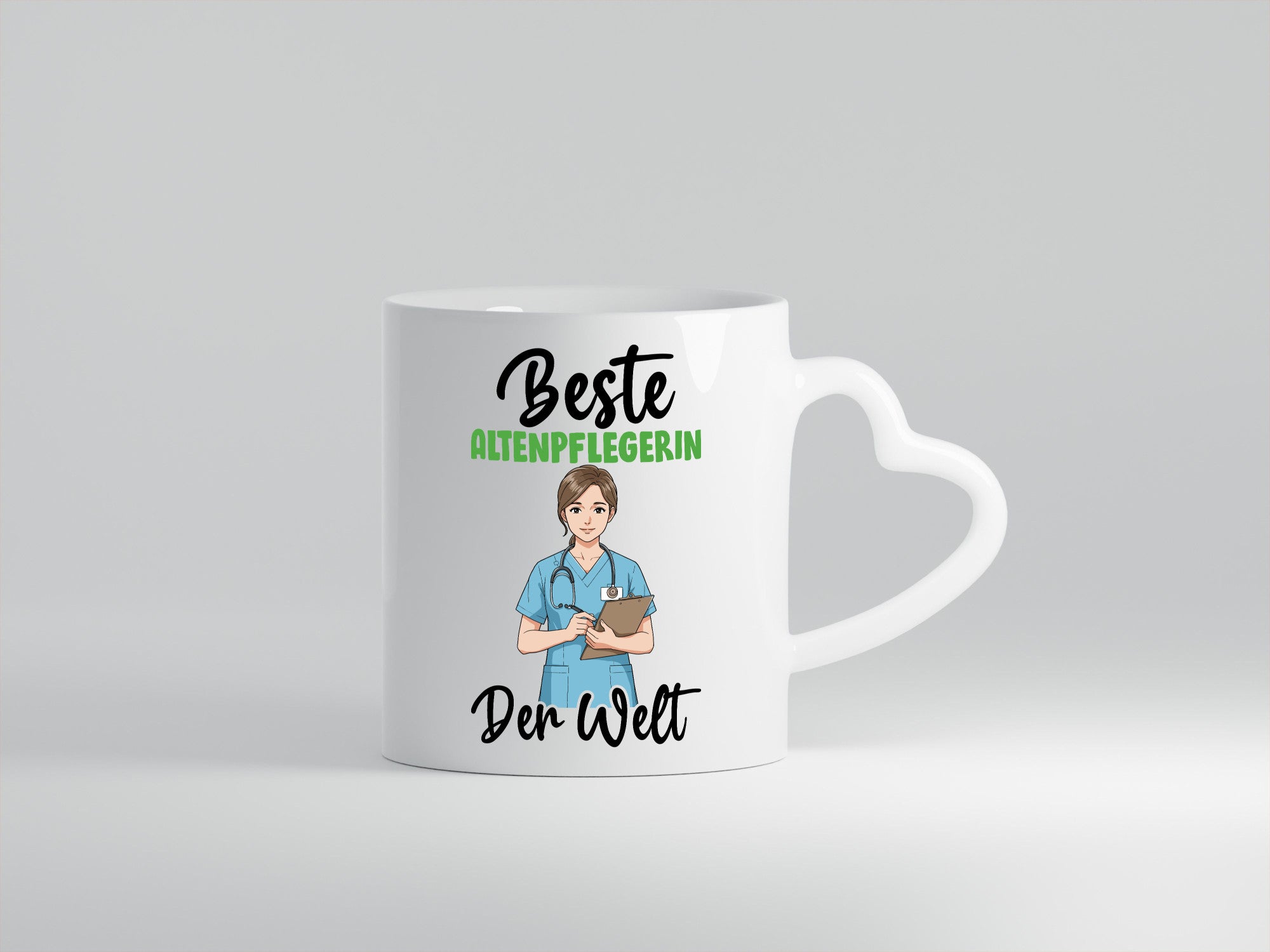 Beste Altenpflegerin | Personal Geschenk für die Altenpflege mit Humor Tasse