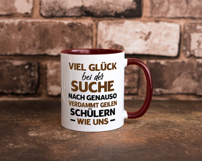 Viel glück | Geile schüler Schule Beste Lehrerin lustig Humor Geschenkidee
