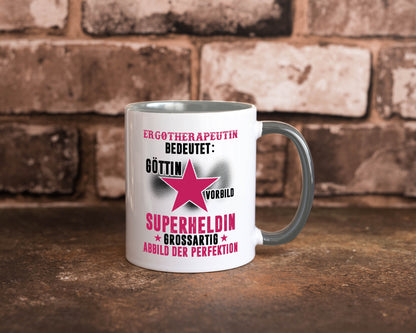 Bedeutung von Ergotherapeutin | Ergotherapie lustiger Spruch Geschenk Humor