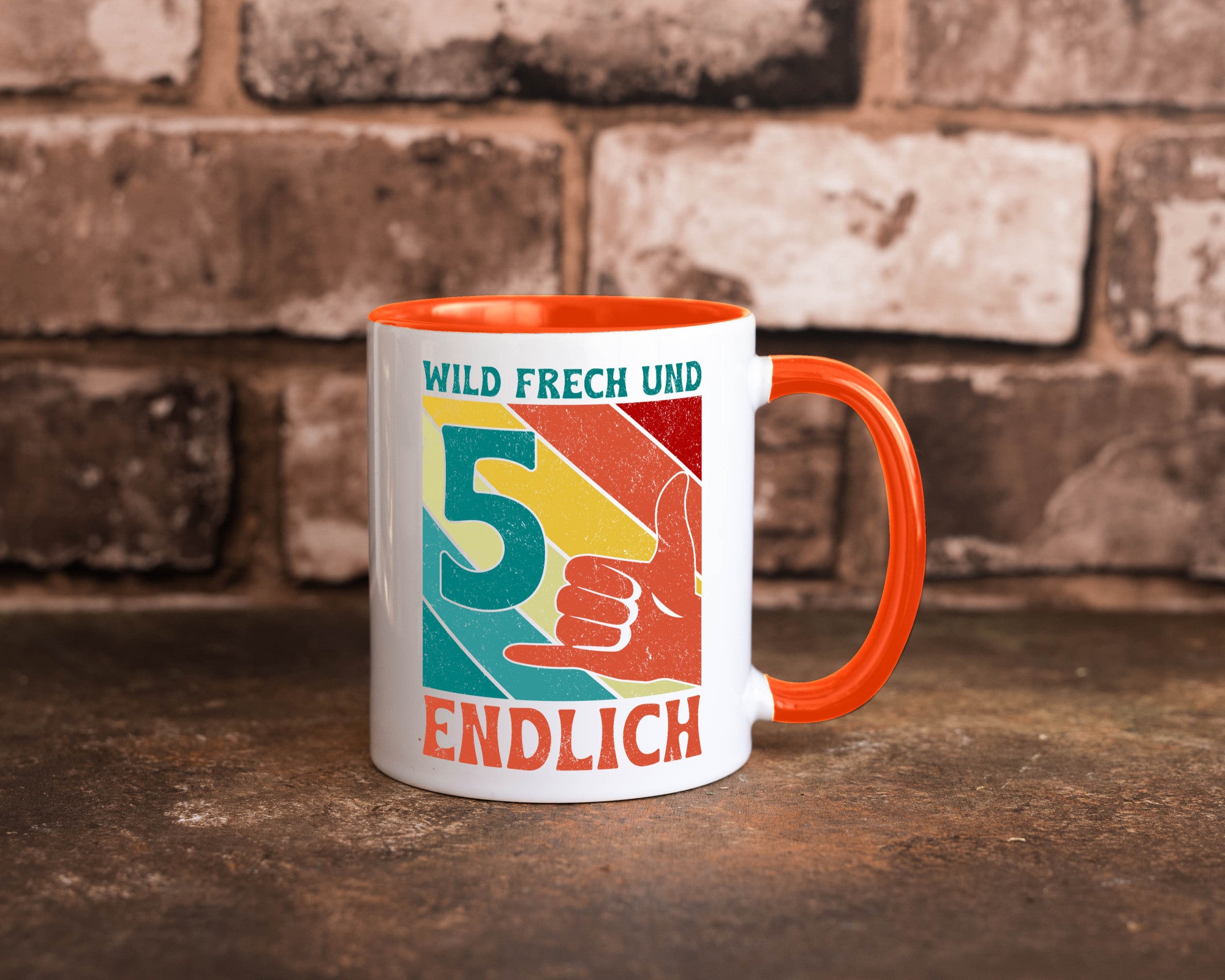 5. Geburtstag | 5 Jahre Wild und Frech Geschenk Geschenkidee lustiger Spruch