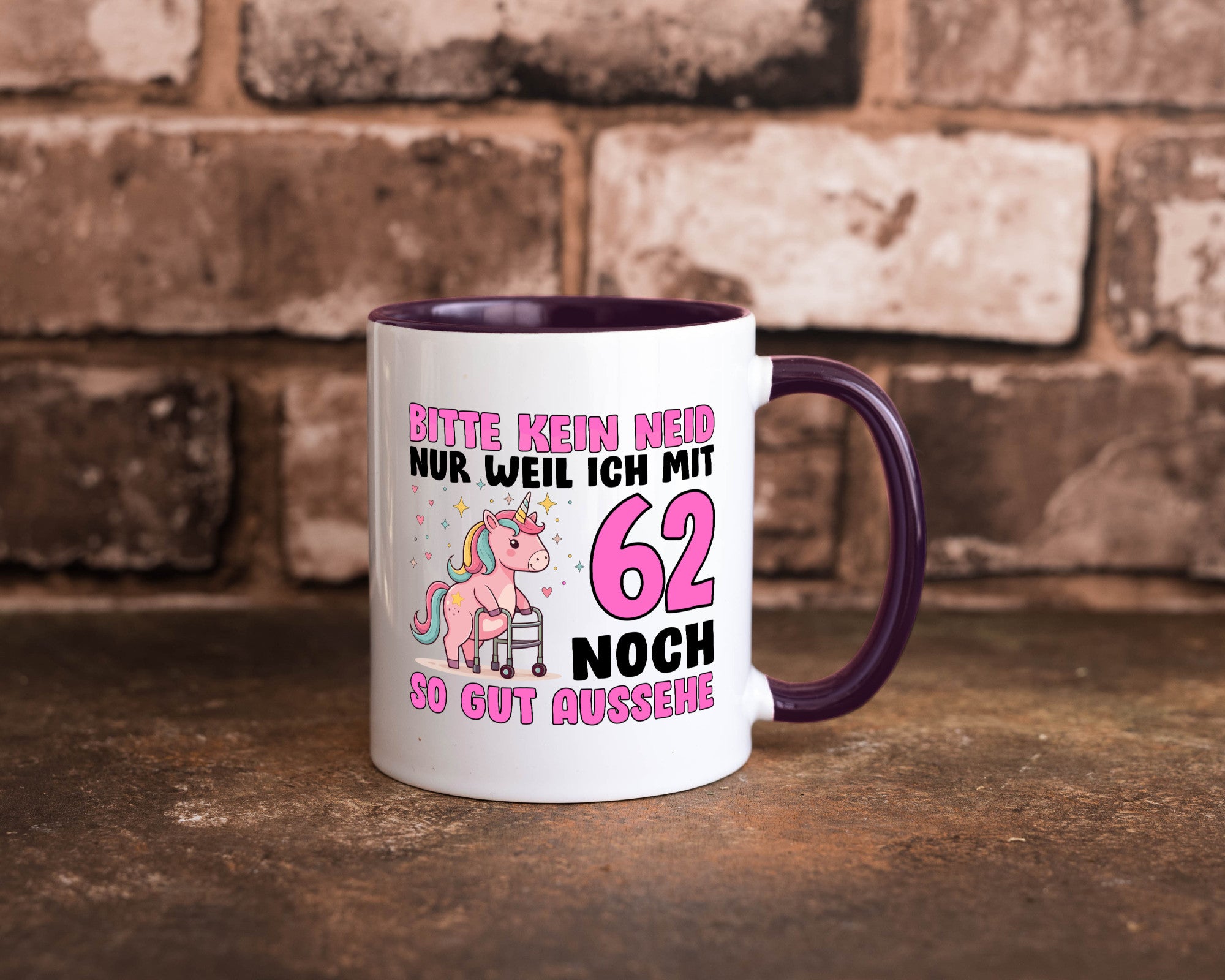 62. Geburtstag | 62 Jahre Mit noch so gut aussehen lustiger Spruch Geschenk