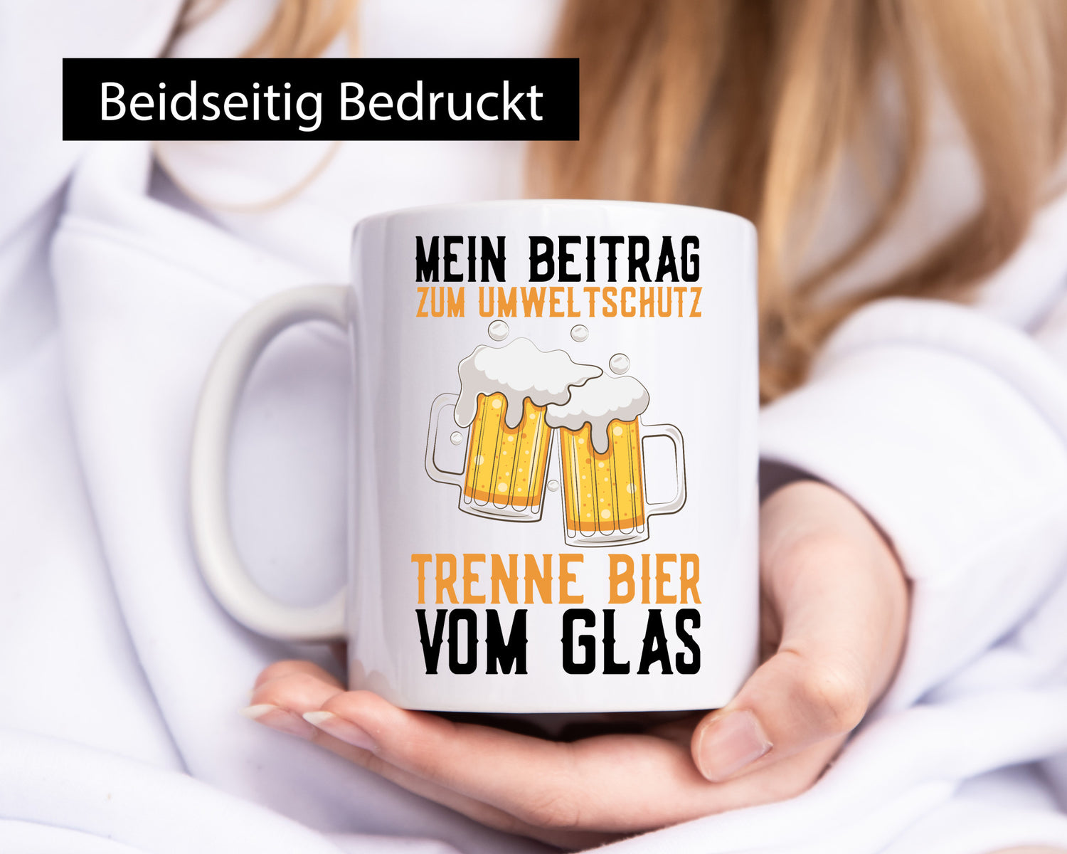 Beitrag zum Umweltschutz | Biertrinker Party Pils lustiger Spruch Geschenk