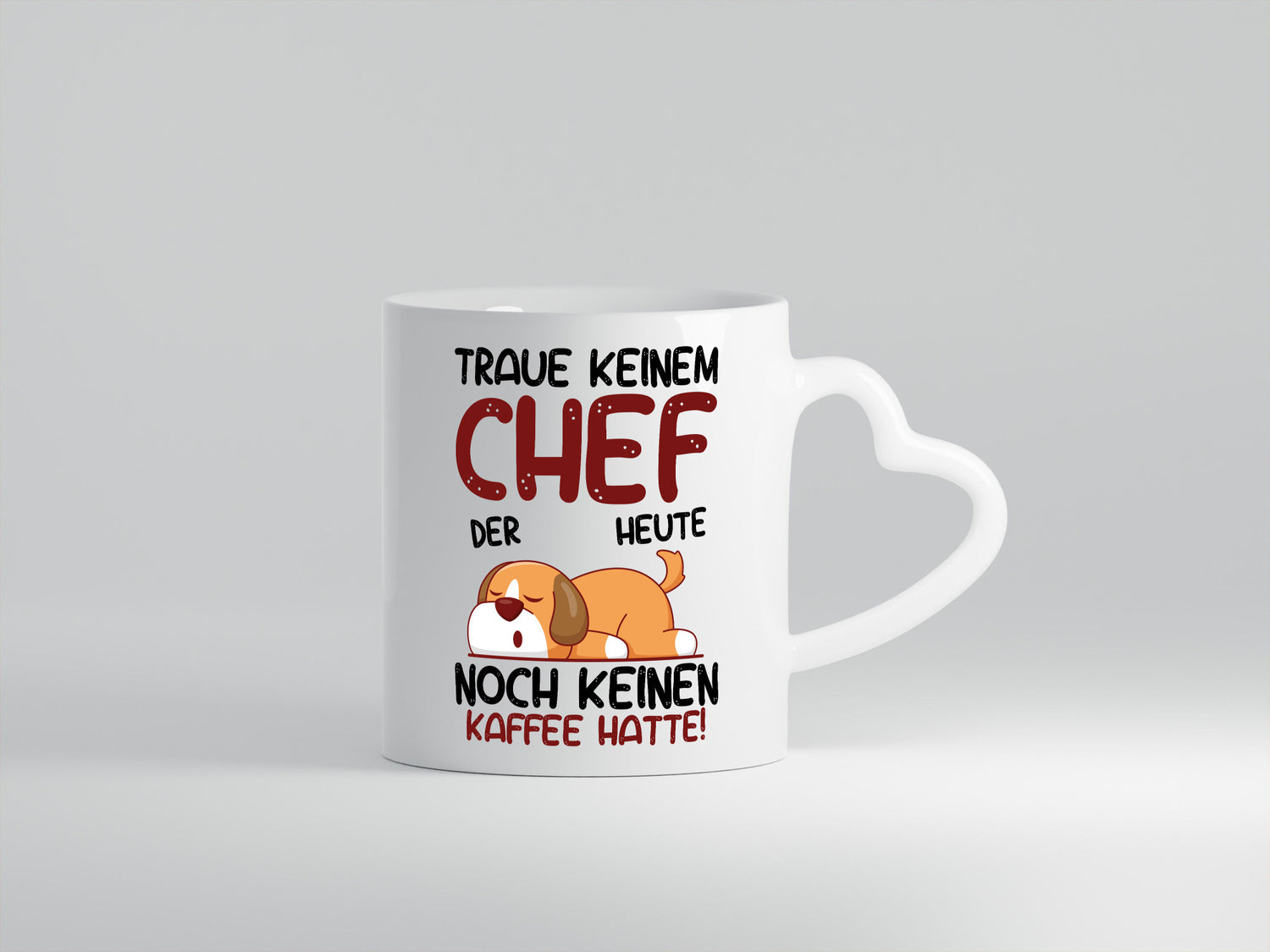 Traue keinem Chef | Führungskraft Vorgesetzter lustiger Spruch Geschenk Arbeit