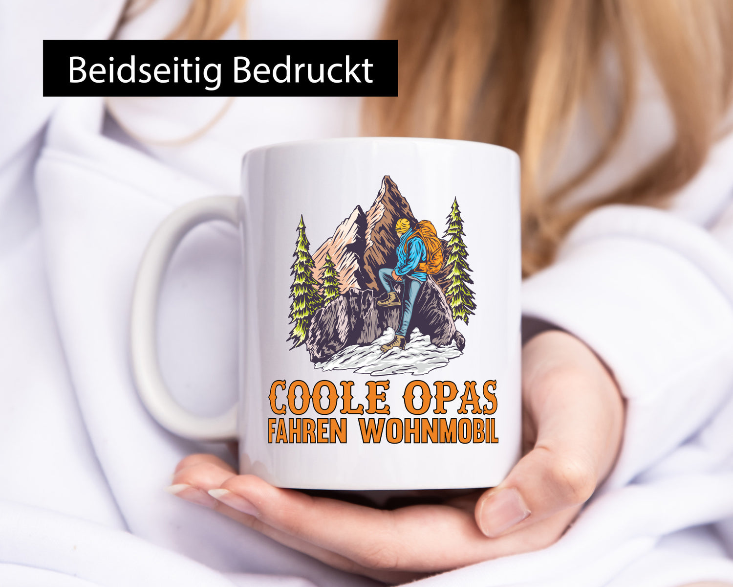 Coole Opas fahren Wohnmobil | Opa Wanderer Berge Humor Familie Geschenkidee