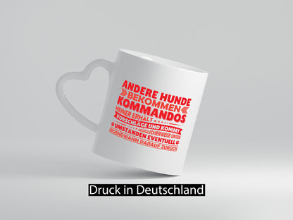 Hunde Training | Hundebesitzer Tasse Hundekommando vl5 lustig Tierliebhaber