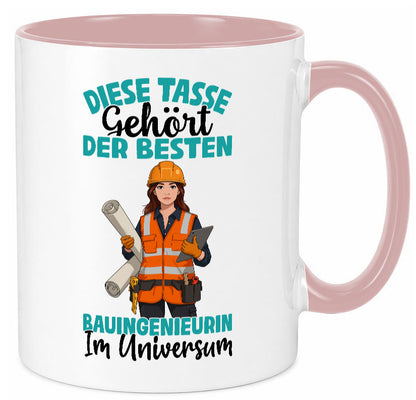 Im Universum: Bauingenieurin | Ingenieurin lustiger Spruch Geschenk Humor