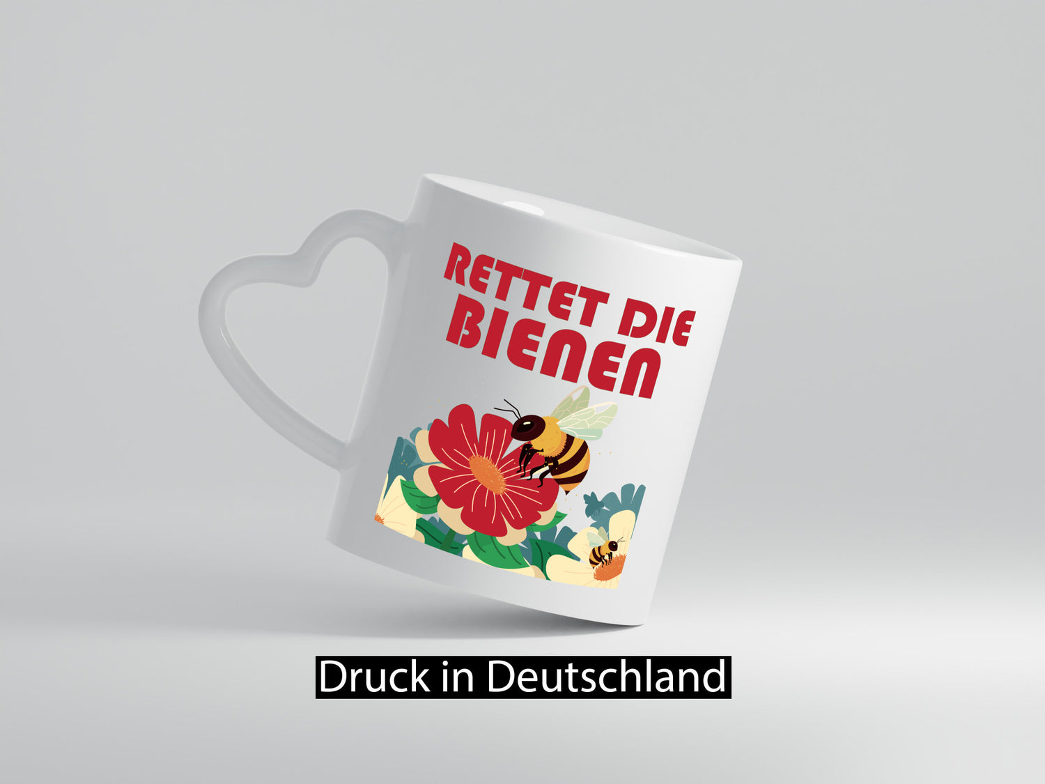 Rettet die Bieten | Bienenliebhaber Humor Geschenkidee Tasse