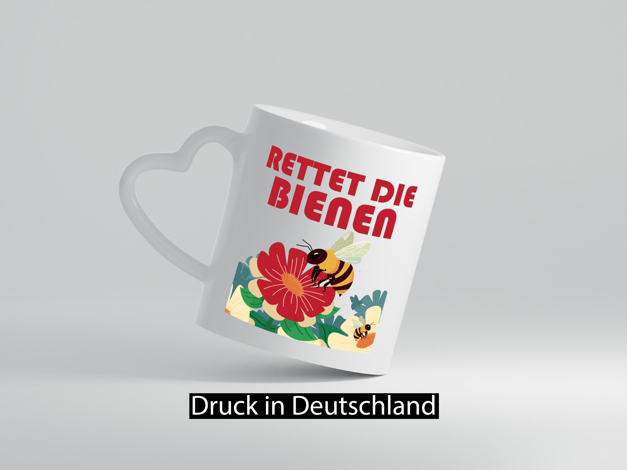 Rettet die Bieten | Bienenliebhaber Humor Geschenkidee Tasse