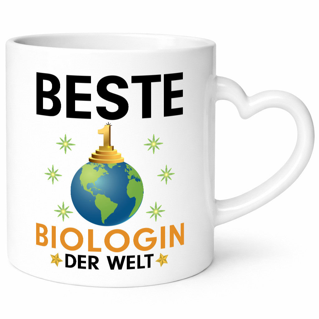 Welt Beste Biologin | Biologie Naturforscherin Geschenkidee Humor Tasse