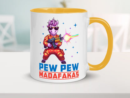 Pew Madafakas vl5 lustiger Spruch Geschenk Humor Geschenkidee Tasse