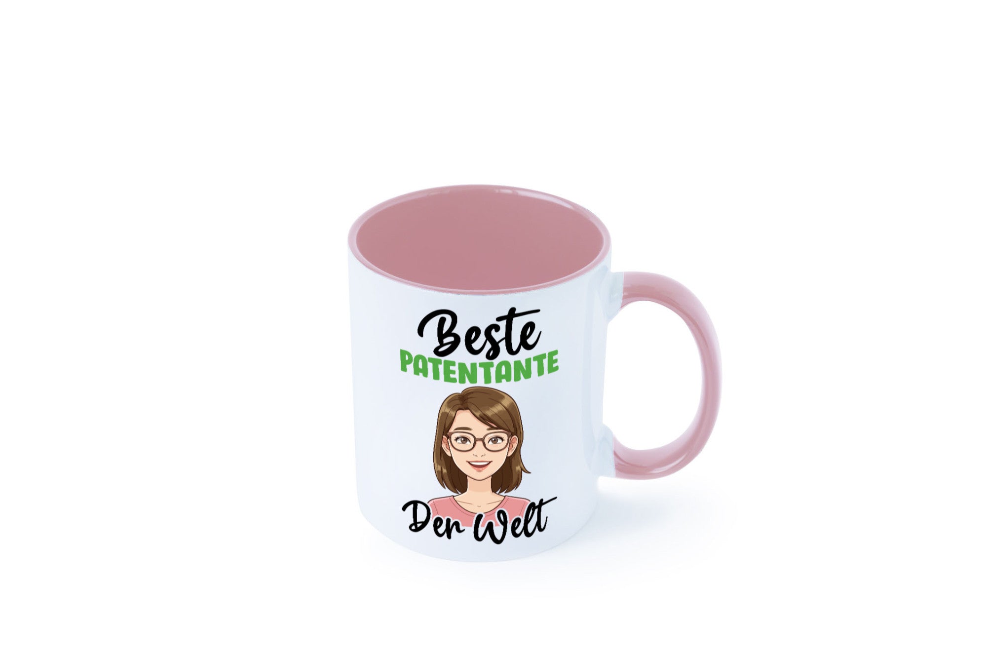 Beste Patentante | Tante lustiger Spruch Geschenk Humor Geschenkidee Tasse