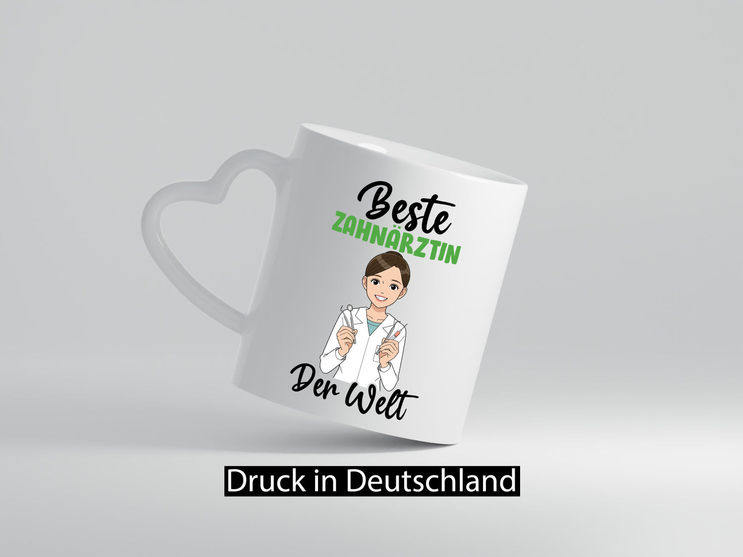 Beste Zahnärztin | Zahnmedizin Beruf v2 Humor Arbeit Kollegen Büro Geschenkidee