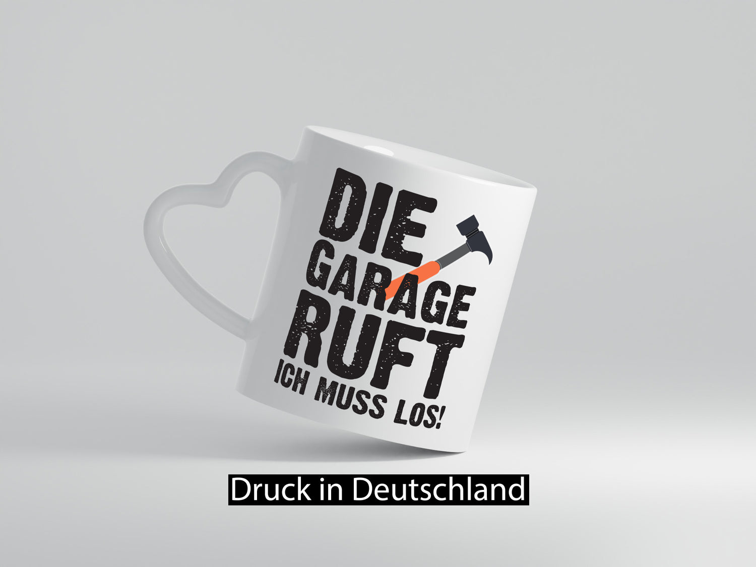 Die Garage ruft | Handwerker Tasse Männer Spruch Geschenkidee Humor