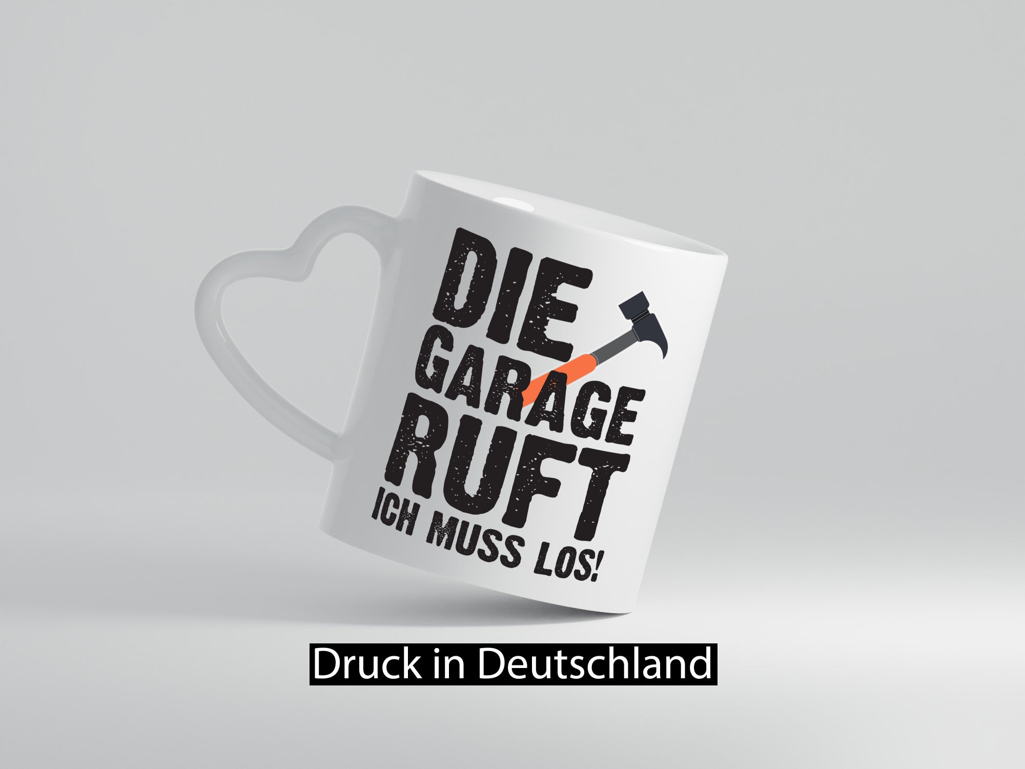 Die Garage ruft | Handwerker Tasse Männer Spruch Geschenkidee Humor