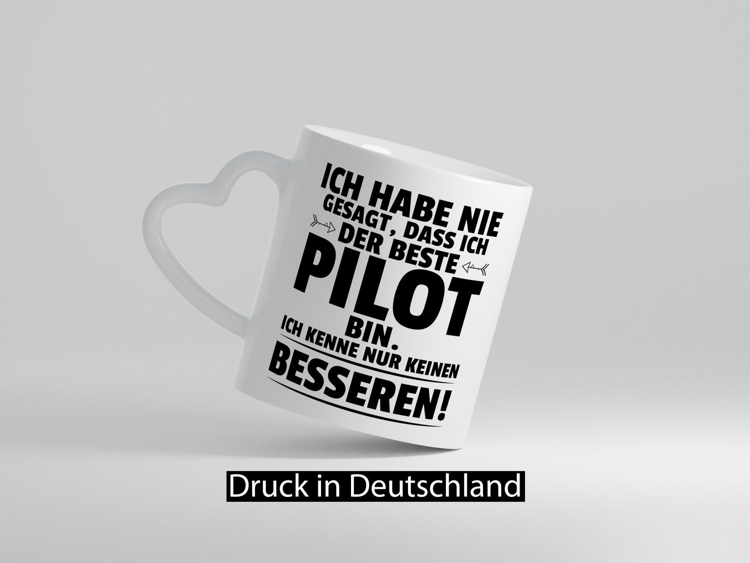 Der Beste Pilot | Flugzeug Piloten Humor Geschenkidee Tasse