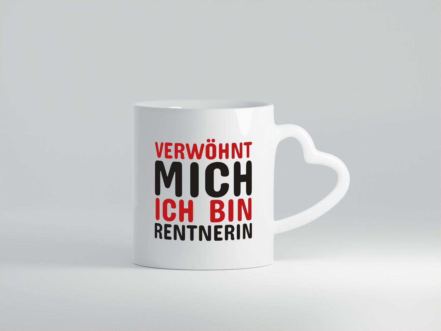 Verwöhnt mich | Rentnerin Tasse Statement Ruhestand lustig Jubiläum Geschenk