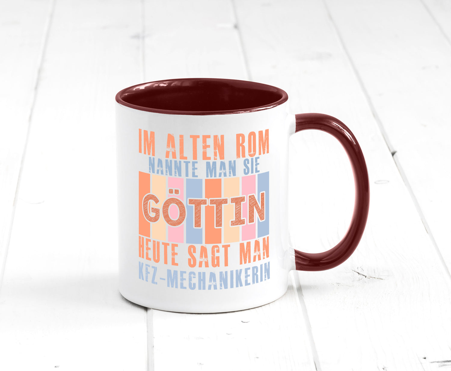 Heute sagt man: KFZ-Mechanikerin | Mechaniker KFZ lustig Humor Geschenkidee