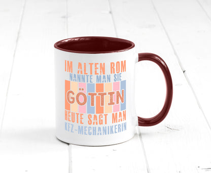 Heute sagt man: KFZ-Mechanikerin | Mechaniker KFZ lustig Humor Geschenkidee