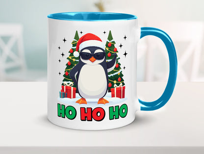 Ho | Weihnachts Pinguine Weihnachten lustig Humor Geschenkidee Geschenk Tasse
